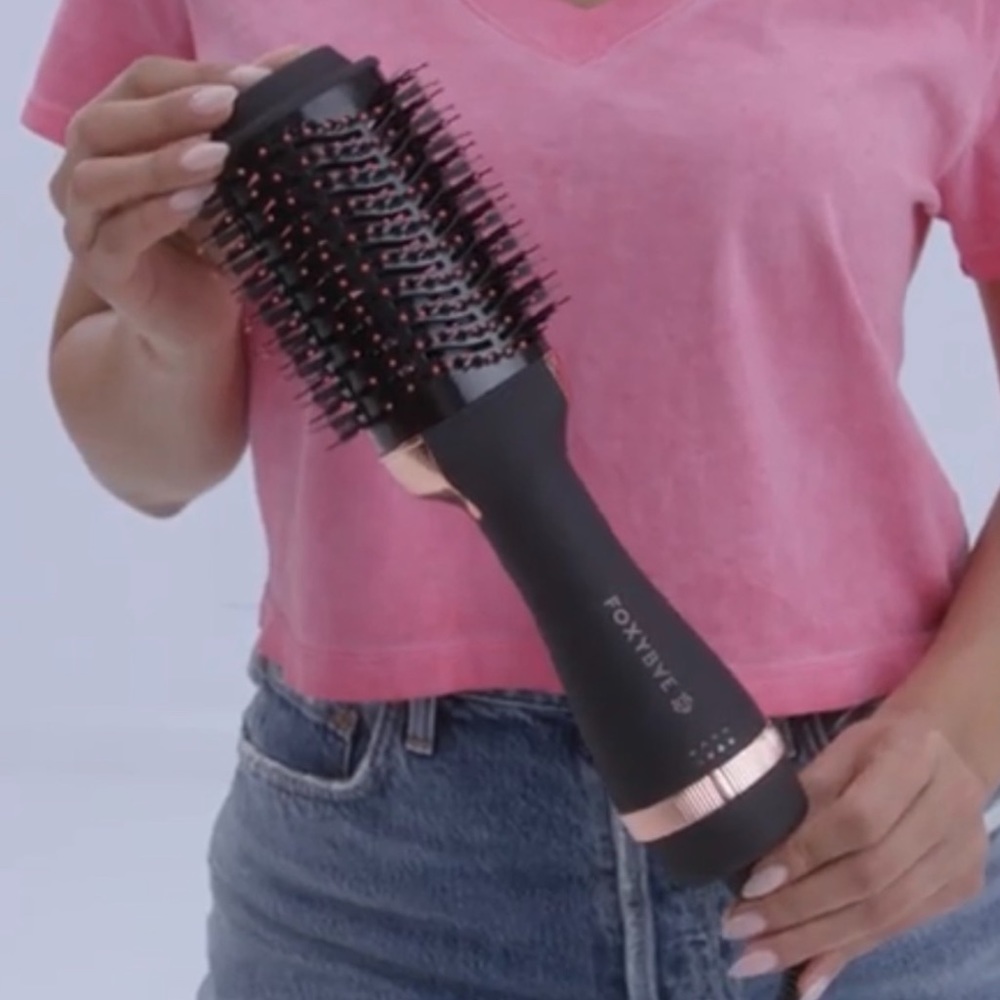 FoxyBae Rose Gold Blowout Dryer Brush Pro